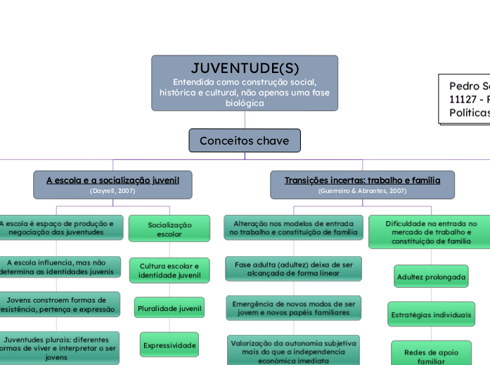 JUVENTUDE(S)
Entendida como construção social, histórica e