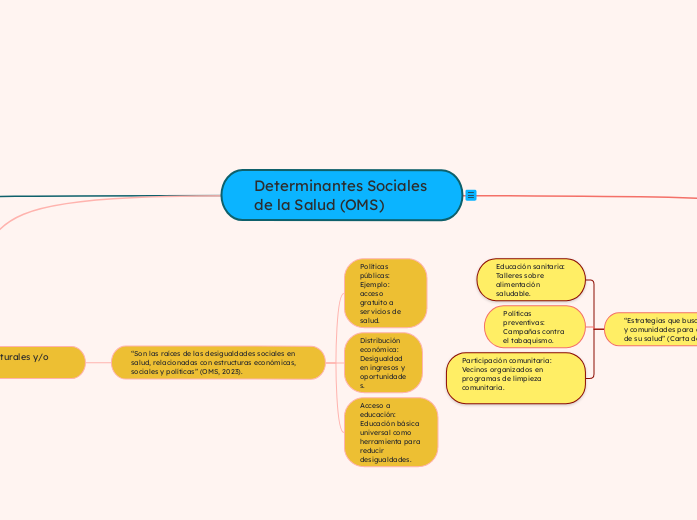 Determinantes Sociales de la Salud (OMS)