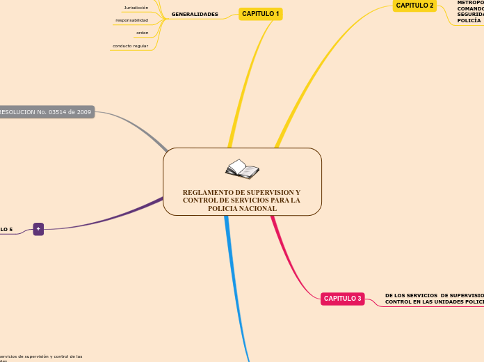 REGLAMENTO DE SUPERVISION Y CONTROL DE SERVICIOS PARA LA POLICIA NACIONAL