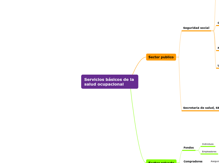 Servicios básicos de la salud ocupacional