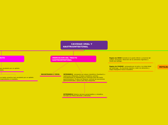            CAVIDAD ORAL Y       GASTROINTESTINAL