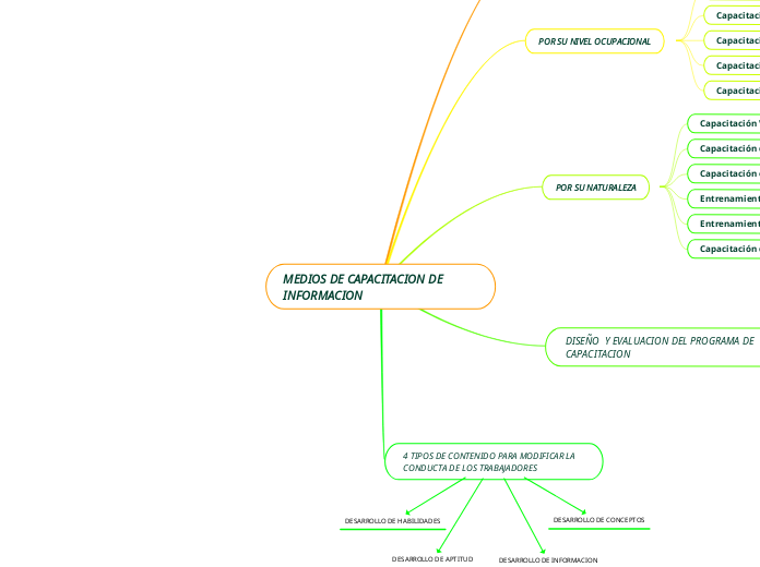 MEDIOS DE CAPACITACION DE INFORMACION