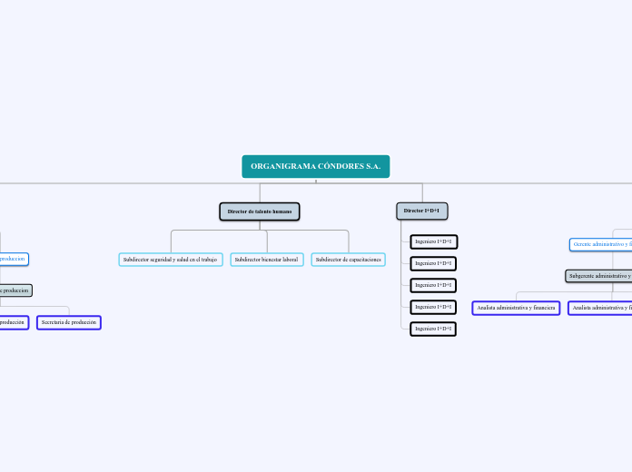 ORGANIGRAMA CÓNDORES S.A.