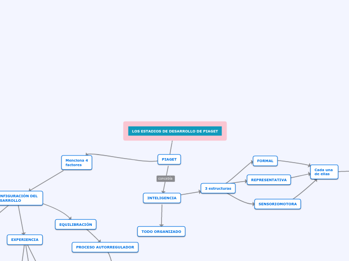 LOS ESTADIOS DE DESARROLLO DE PIAGET