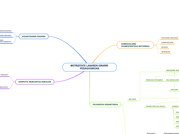 MOTRIZITATE LANAREN OINARRI PEDAGOGIKOAK