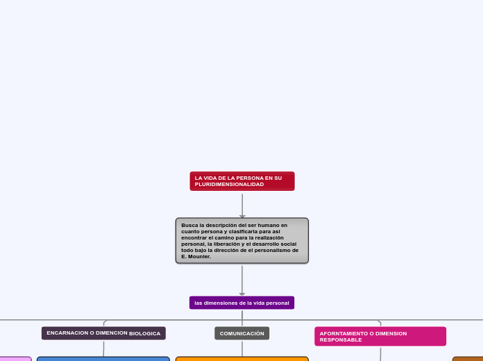 LA VIDA DE LA PERSONA EN SU PLURIDIMENSIONALIDAD