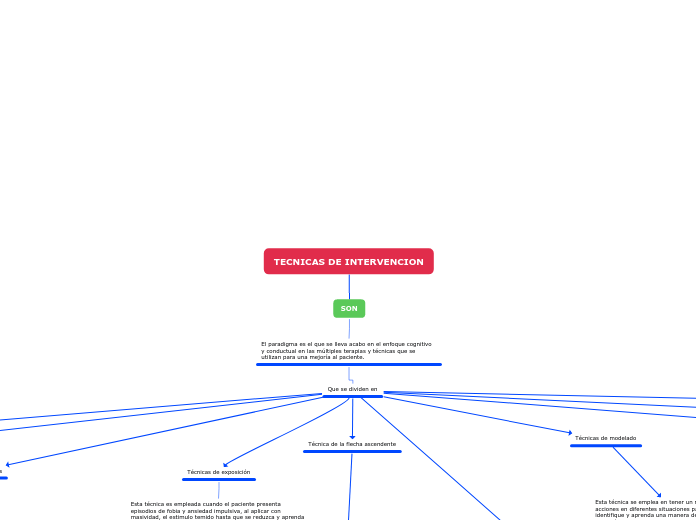 TECNICAS DE INTERVENCION