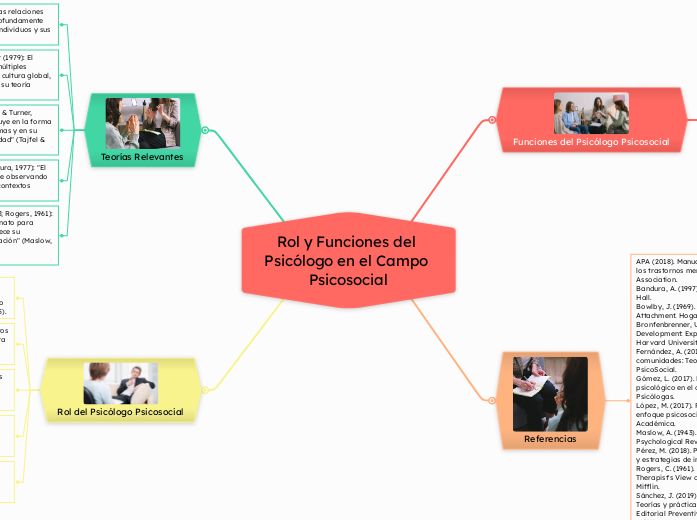 Rol y Funciones del Psicólogo en el Campo Psicosocial