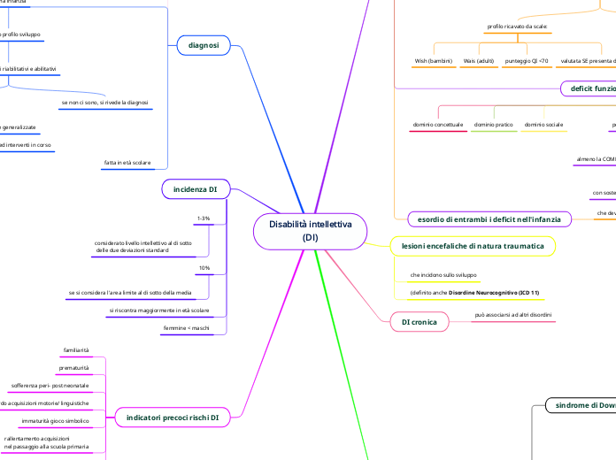 Disabilità intellettiva
(DI)