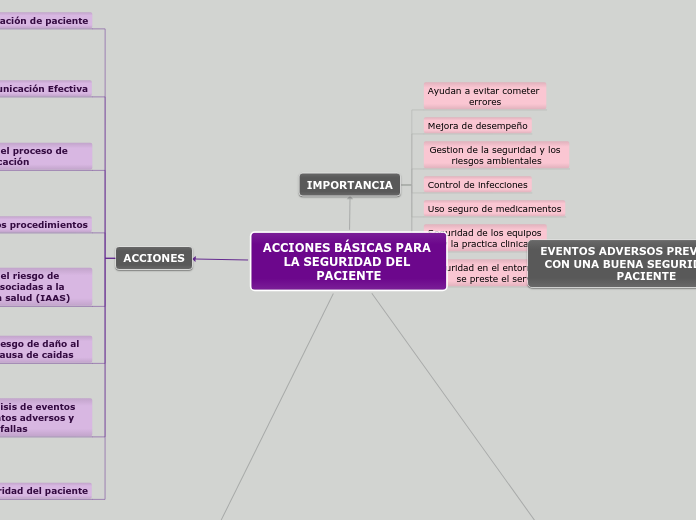 ACCIONES BÁSICAS PARA LA SEGURIDAD DEL PACIENTE