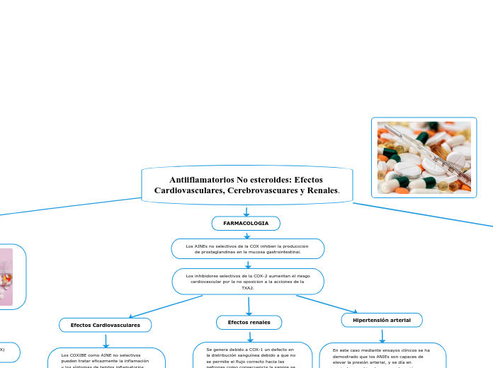 Antiiflamatorios No esteroides: Efectos Cardiovasculares, Cerebrovascuares y Renales.