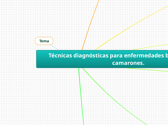 Técnicas diagnósticas para enfermedades bacterianas en camarones.