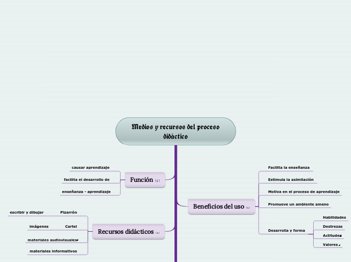 Medios y recursos del proceso didáctico