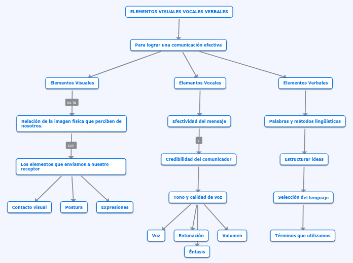 ELEMENTOS VISUALES VOCALES VERBALES