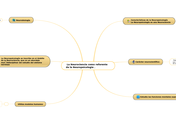  La Neurociencia como referente de la Neuropsicología .