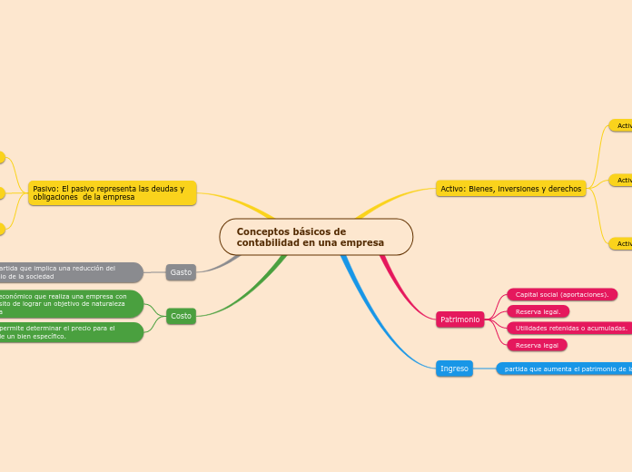 Conceptos básicos de contabilidad en una empresa