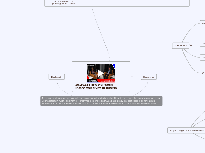 [Blockchain & Economics] 20191111 Eric Weinstein Interviewing Vitalik Buterin