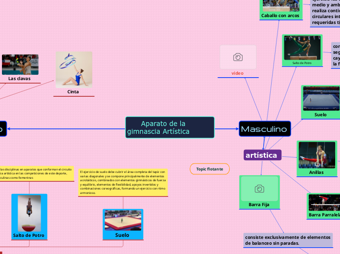       Aparato de la gimnascia Artística    