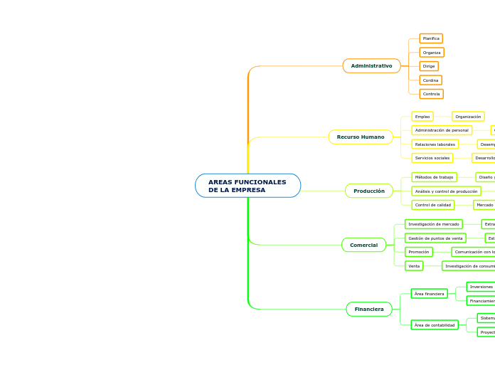 AREAS FUNCIONALES DE LA EMPRESA