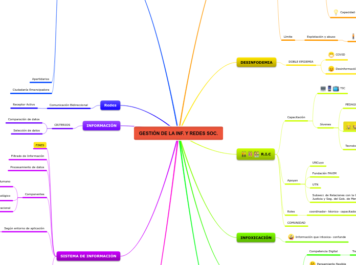 GESTIÓN DE LA INF. Y REDES SOC.