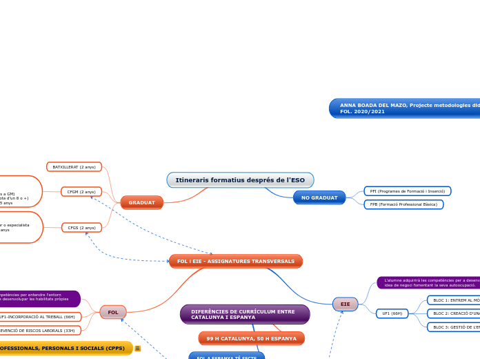 Itineraris formatius després de l'ESO