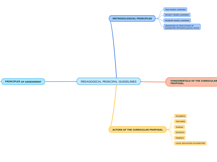 PEDAGOGICAL PRINCIPAL GUIDELINES