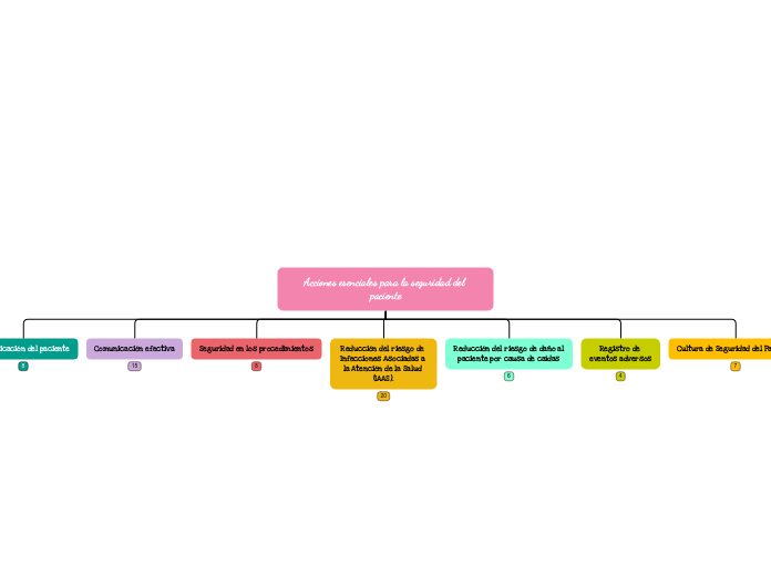Acciones Esenciales para la Seguridad del Paciente