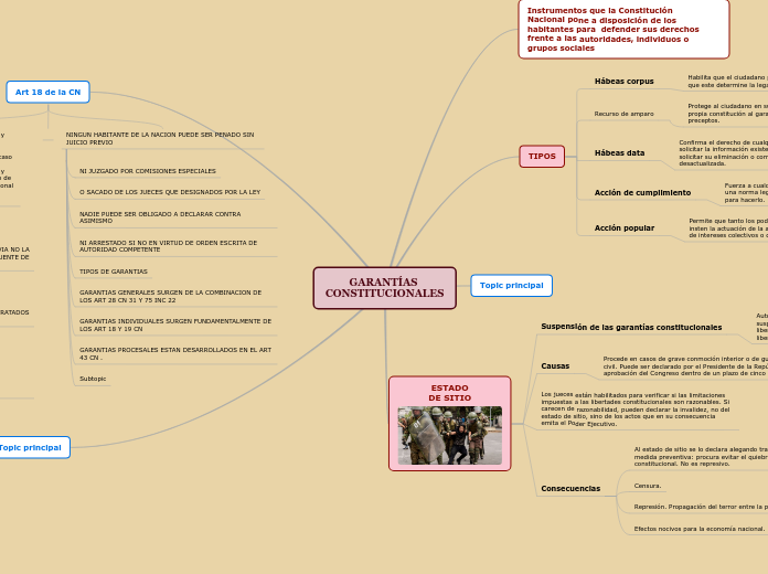 GARANTÍAS CONSTITUCIONALES