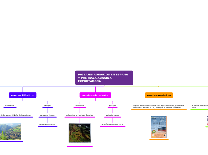 PAISAJES AGRARIOS EN ESPAÑA Y PONTECIA AGRARIA EXPORTADORA 