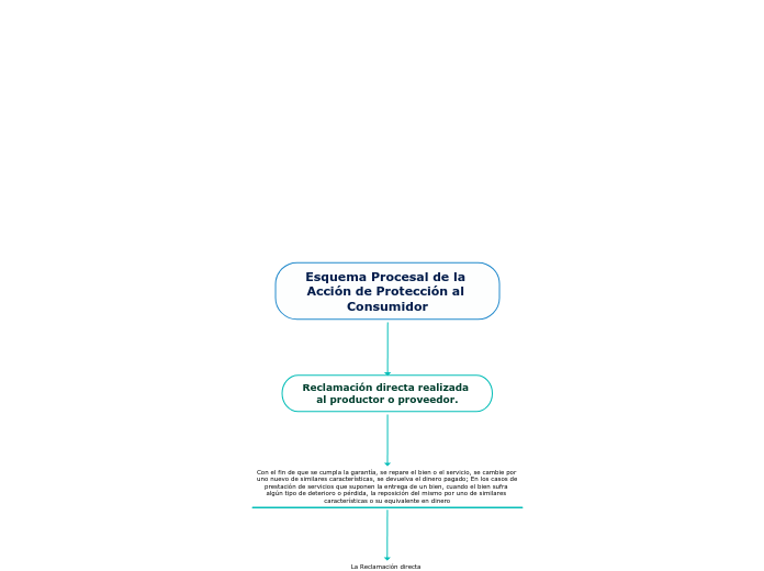 Esquema Procesal de la Acción de Protección al Consumidor