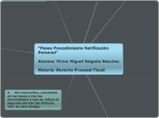 Pasos Procedimiento Notificación Personal