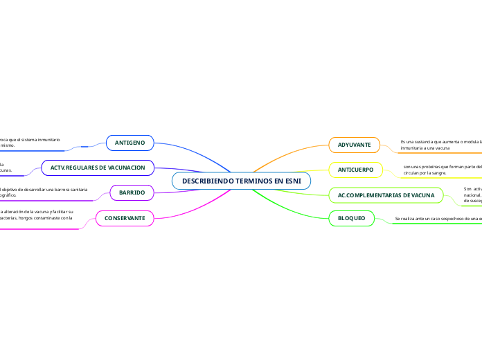 DESCRIBIENDO TERMINOS EN ESNI