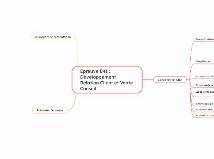 Epreuve E41 : Développement Relation Client et Vente Conseil