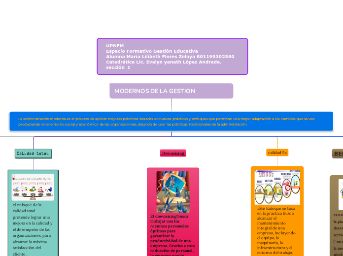 MODERNOS DE LA GESTION