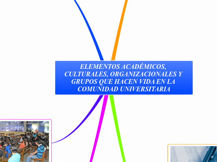 ELEMENTOS ACADÉMICOS, CULTURALES, ORGANIZACIONALES Y GRUPOS QUE HACEN VIDA EN LA COMUNIDAD UNIVERSITARIA