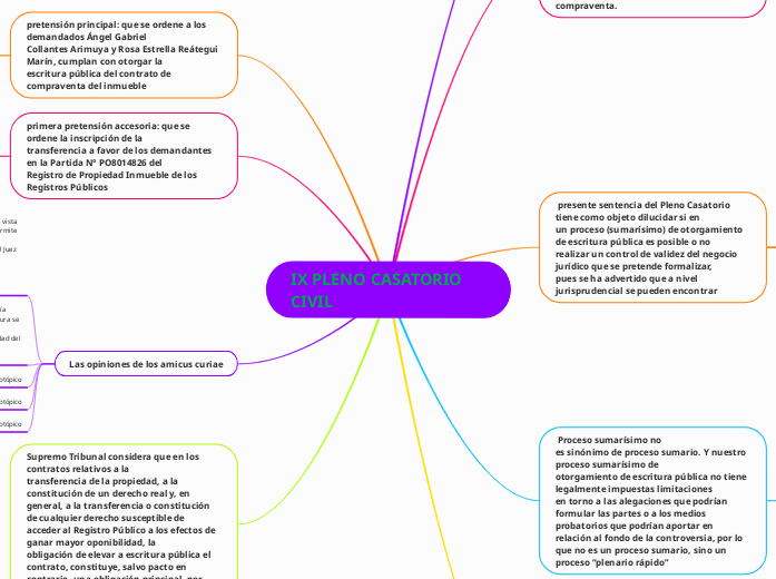 IX PLENO CASATORIO CIVIL  