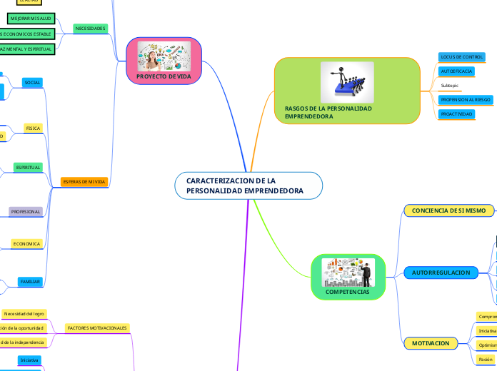 CARACTERIZACION DE LA PERSONALIDAD EMPRENDEDORA