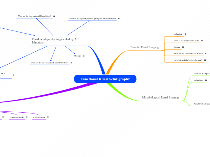 Functional Renal Scintigraphy