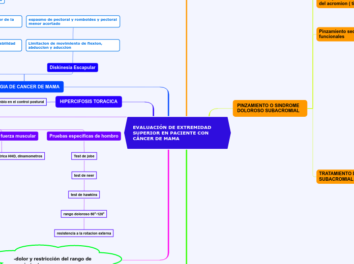 EVALUACIÓN DE EXTREMIDAD SUPERIOR EN PACIENTE CON CÁNCER DE MAMA