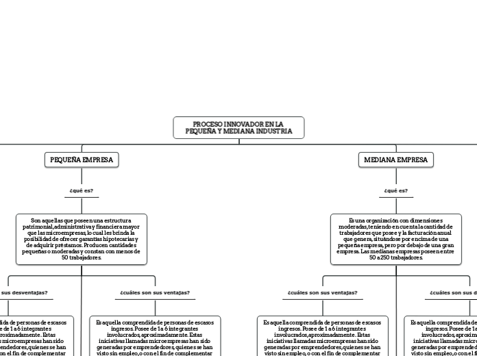 PROCESO INNOVADOR EN LA PEQUEÑA Y MEDIANA INDUSTRIA