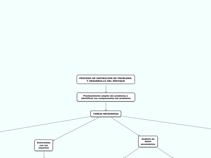 PROCESO DE DEFINICIÓN DE PROBLEMA Y DESARROLLO DEL ENFOQUE