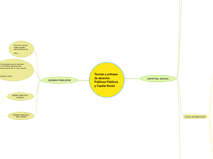 Teorías y enfoque de derecho Públicos Públicos     y Capital Social