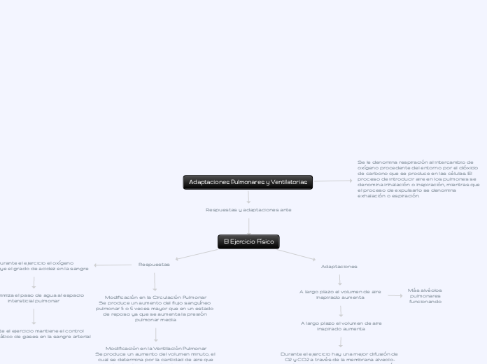 Adaptaciones Pulmonares y Ventilatorias