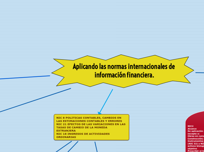 Aplicando las normas internacionales de información financiera.