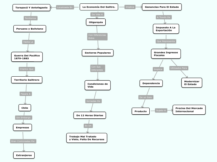 La Economía Del Salitre.