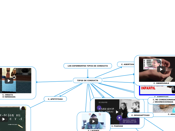 LOS DIFENRENTES TIPOS DE CONDUCTA