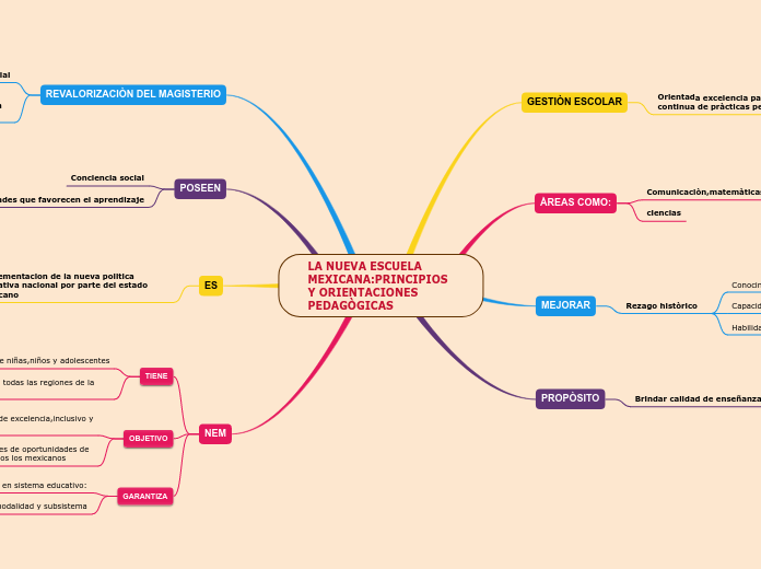 LA NUEVA ESCUELA MEXICANA:PRINCIPIOS Y ORIENTACIONES PEDAGÒGICAS