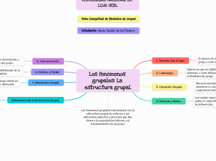 Los fenómenos grupales: La estructura grupal.