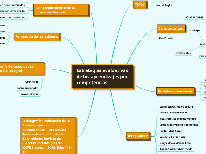 Estrategias evaluativas de los aprendizajes por competencias