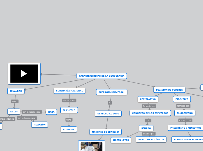 CARACTERÍSTICAS DE LA DEMOCRACIA